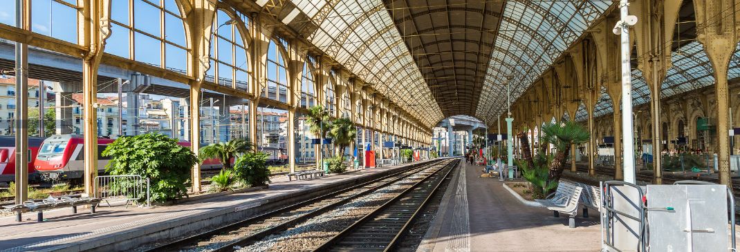 Collecting your rental car from Nice Railway Station